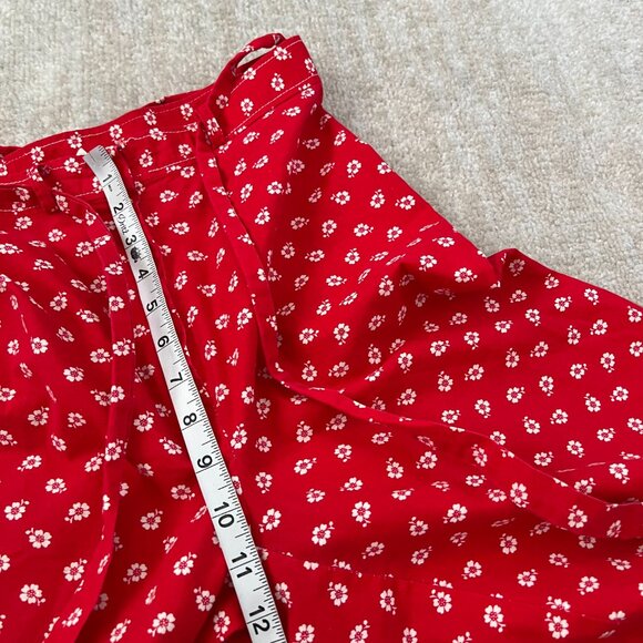 High Waist Wide Leg Floral Pants EU 36 - Picture 7 of 13